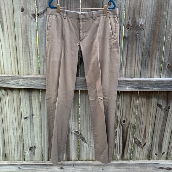 Express ‘photographer’ slacks, brown, size 34x34 - Picture 1 of 4